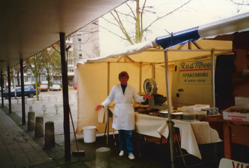 Winkelcentrum Overkapel Utrecht in 1980